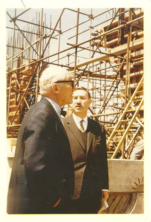 Journées européennes du patrimoine exposition 60 ans de la pose de la première pierre firminy