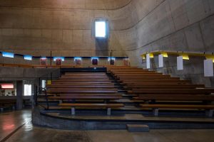 Journées européennes du patrimoine eglise saint pierre : exposition temporaire firminy