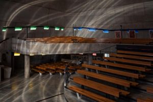 Journées européennes du patrimoine eglise saint pierre : exposition temporaire firminy