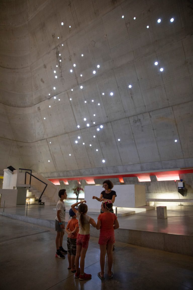 Atelier enfant "création : béton" firminy